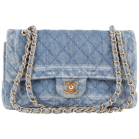 chanel jeans bag 2019|vintage Chanel denim bag.